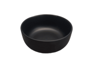 BOWL CERAMICA NEGRO 15X6CM
