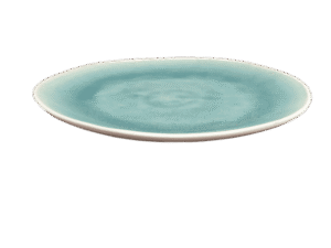 PLATO CERAMICA VERDE ENSALADA 22CM