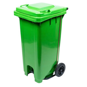 Basurero plástico estándar 240 lt con pedal