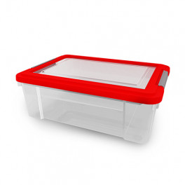 Caja plástica estándar 30 lts c/ tapa