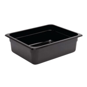 Contenedor 1/2-100 pc negro